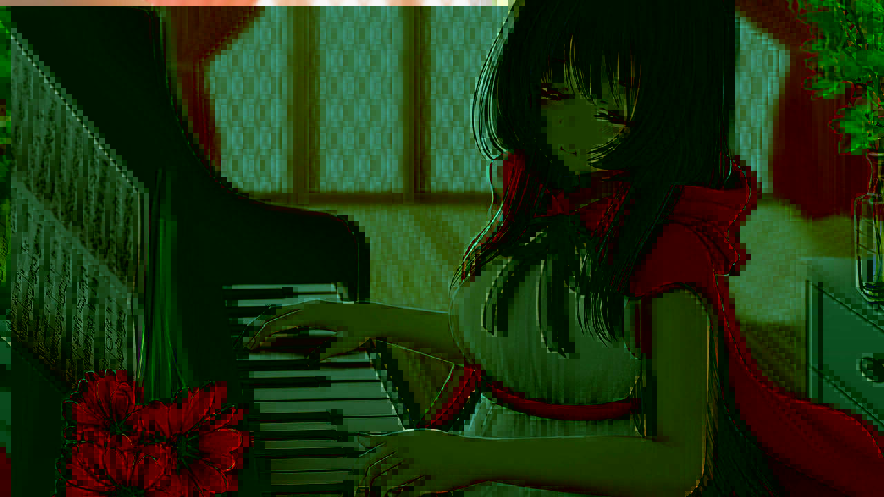 Piano glitch